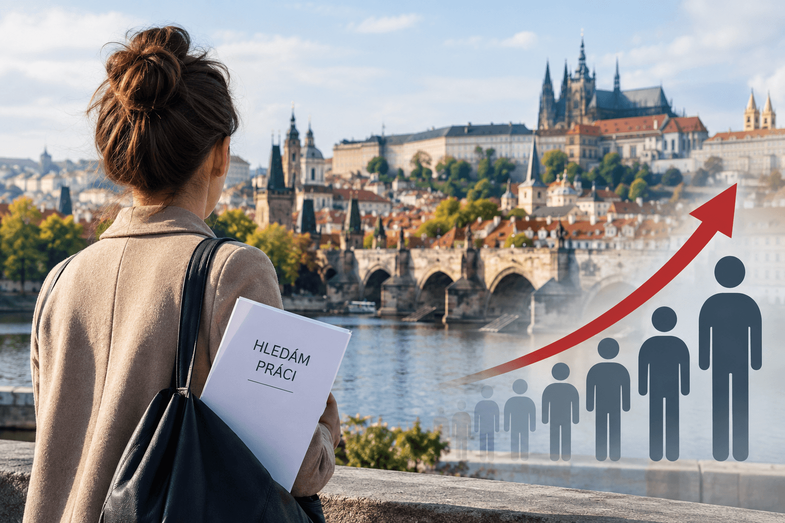 Hlavní obrázek článku Nezaměstnanost v Praze roste. Uchazečů přibývá, volných pracovních míst ubývá